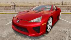 Lexus LF-A 2010 v2.0 [EPM] Final Version pour GTA 4