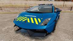 Lamborghini Gallardo Gendarmerie National [ELS] pour GTA 4