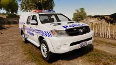 Toyota Hilux Police Western Australia für GTA 4