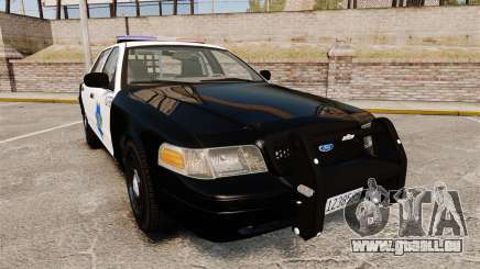 Ford Crown Victoria San Francisco Police [ELS] pour GTA 4