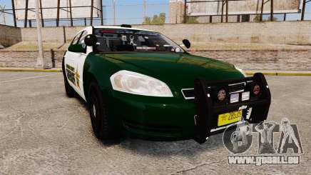 Chevrolet Impala 2010 Broward Sheriff [ELS] pour GTA 4