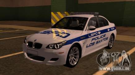 BMW M5 E60 Police LS pour GTA San Andreas