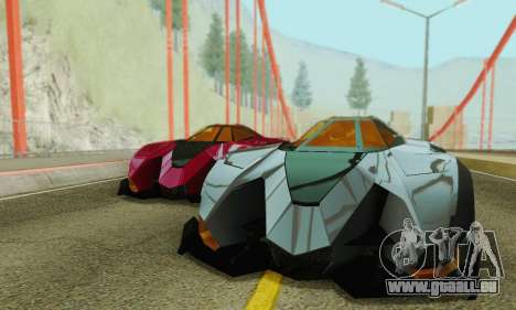 Lamborghini Egoista pour GTA San Andreas