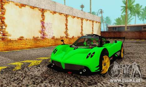 Pagani Zonda Type R Green pour GTA San Andreas