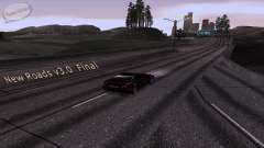 New Roads v3.0 Final für GTA San Andreas