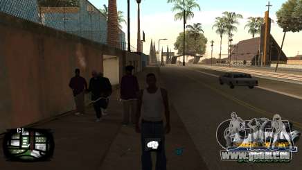 C-HUD Kings of Rap für GTA San Andreas