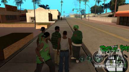 C-HUD Groove Street für GTA San Andreas