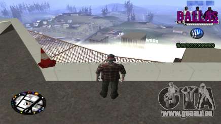 C-HUD Ballas Gang pour GTA San Andreas