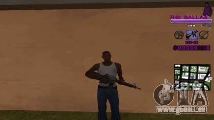 C-HUD The Ballas Gang für GTA San Andreas