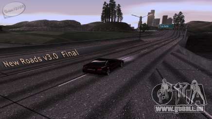 New Roads v3.0 Final für GTA San Andreas