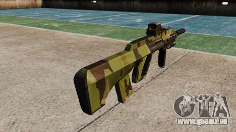 Автомат Steyr AUG-A3-Optik-Woodland für GTA 4