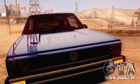 Volkswagen Golf Mk I Punk pour GTA San Andreas