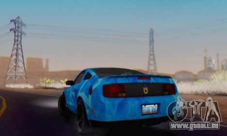 Ford Mustang Shelby Blue Star Terlingua für GTA San Andreas