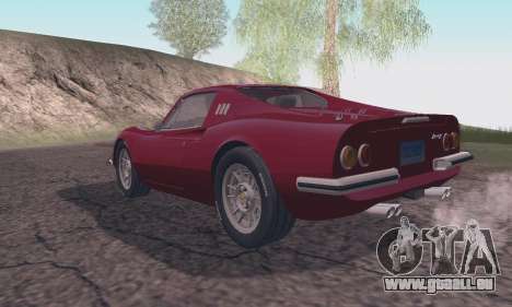 Ferrari Dino 246 GTS Coupe pour GTA San Andreas