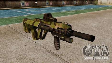 Автомат Steyr AUG-A3-Optik-Woodland für GTA 4