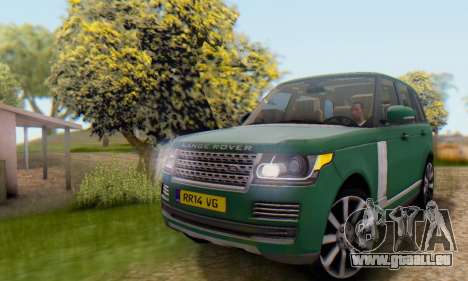 Range Rover Vogue 2014 V1.0 UK Plate für GTA San Andreas