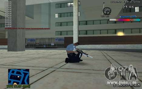 С-HUD Adidas für GTA San Andreas