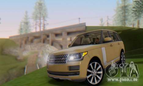 Range Rover Vogue 2014 V1.0 SA Plate für GTA San Andreas