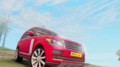 Range Rover Vogue 2014 V1.0 UK Plate pour GTA San Andreas