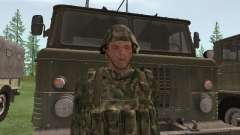 Le combattant de l'armée russe pour GTA San Andreas