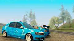 Dacia Logan Blue Star pour GTA San Andreas