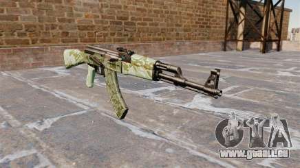 L'AK-47 Vert camo pour GTA 4