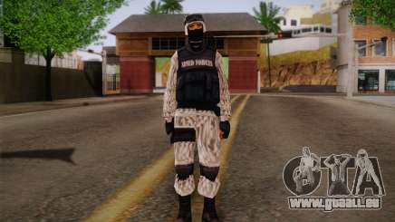 SWAT Snow Camo pour GTA San Andreas