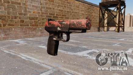 Pistolet FN Cinq à sept tigre Rouge pour GTA 4