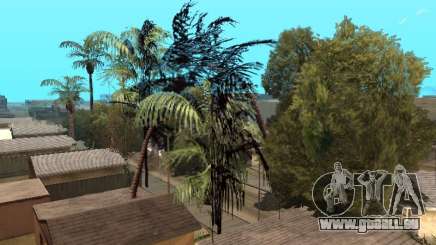 Dschungel auf einer Straße Aztec für GTA San Andreas