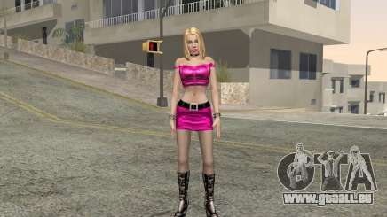 Pink Dressed Girl für GTA San Andreas