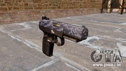 Pistolet FN Five-seveN Bleu Camo pour GTA 4