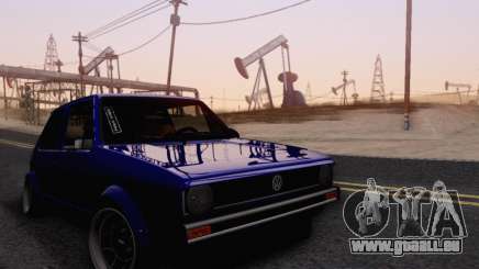 Volkswagen Golf Mk I Punk pour GTA San Andreas