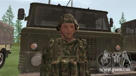 Le combattant de l'armée russe pour GTA San Andreas