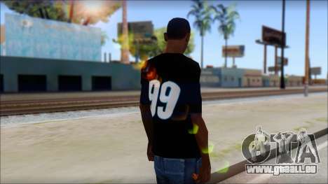 Fictional Carl Edwards T-Shirt pour GTA San Andreas