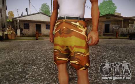 Camo Shorts Pants pour GTA San Andreas