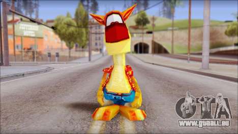 Bungalow the Kangaroo from Fur Fighters Playable für GTA San Andreas