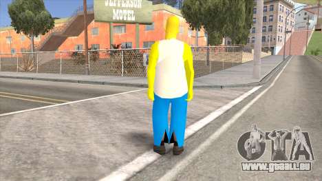 Homer Simpson Skin pour GTA San Andreas