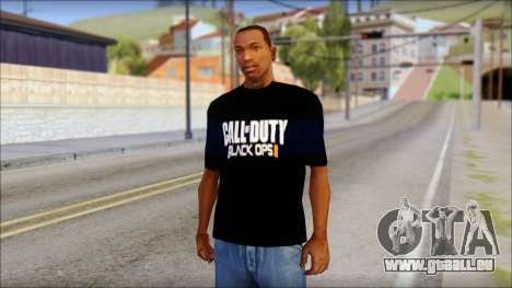COD Black Ops 2 Fan T-Shirt für GTA San Andreas