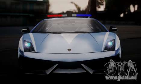 Lamborghini Gallardo LP 570-4 2011 Police v2 für GTA San Andreas