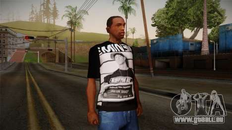 Eminem T-Shirt pour GTA San Andreas