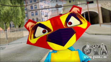 Chang the Firefox from Fur Fighters Playable für GTA San Andreas