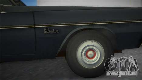 Plymouth Belvedere I Station Wagon 1965 pour GTA Vice City