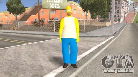 Homer Simpson Skin für GTA San Andreas