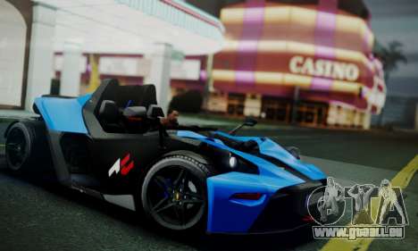 KTM X-Bow R 2011 pour GTA San Andreas