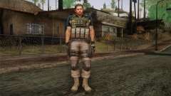 Chris Redfield from Resident Evil 6 für GTA San Andreas