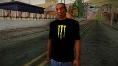 Monster Ripper Shirt Black für GTA San Andreas