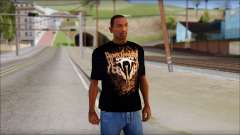 Randy Orton Black Apex Predator T-Shirt für GTA San Andreas