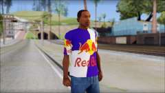 Red Bull T-Shirt für GTA San Andreas