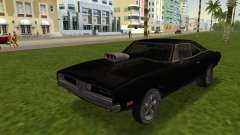 Dodge Charger RT Street Drag 1969 pour GTA Vice City