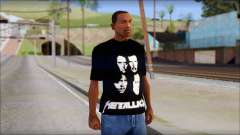 Metallica T-Shirt für GTA San Andreas